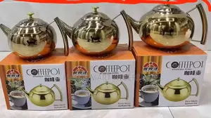 Ultimae 1.5 Gold Stainless Steel Coffee Pots / Teapots 10% OFF