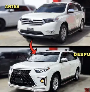 Upgrade Your Toyota Highlander 2008 to 2020 Model
