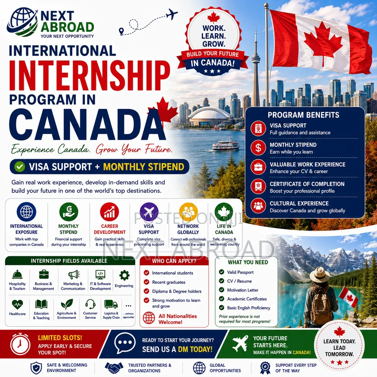 International Internship Program in Canada
