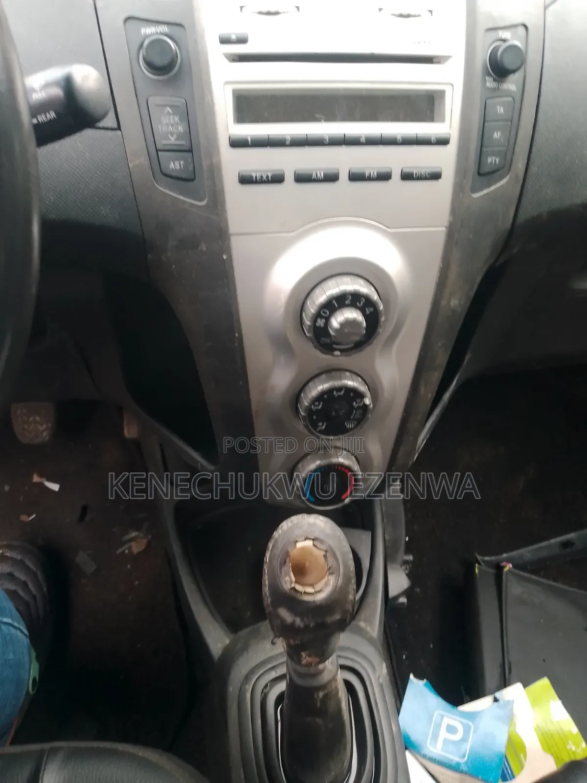 Toyota Yaris 2008 Blue