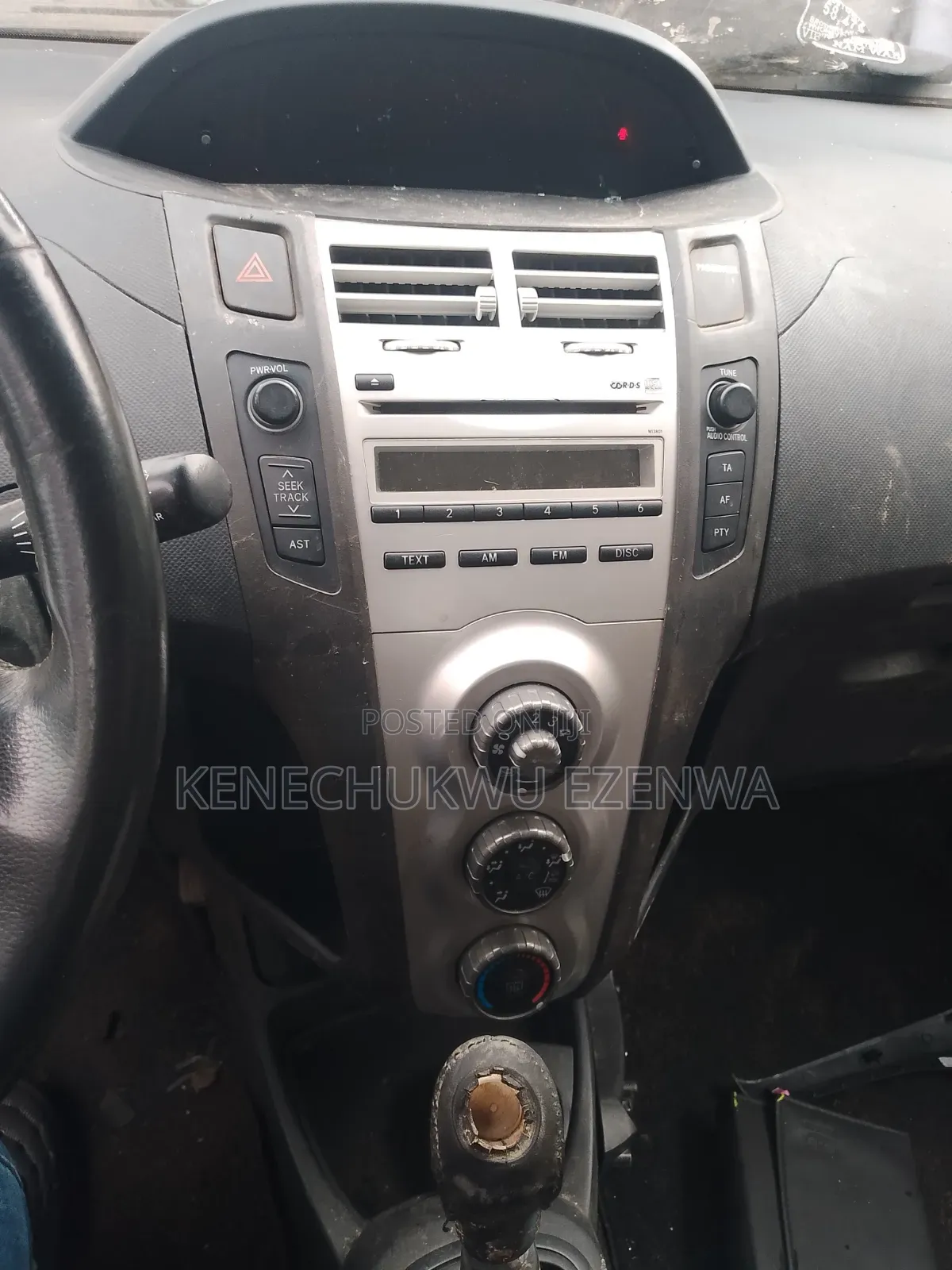 Toyota Yaris 2008 Blue