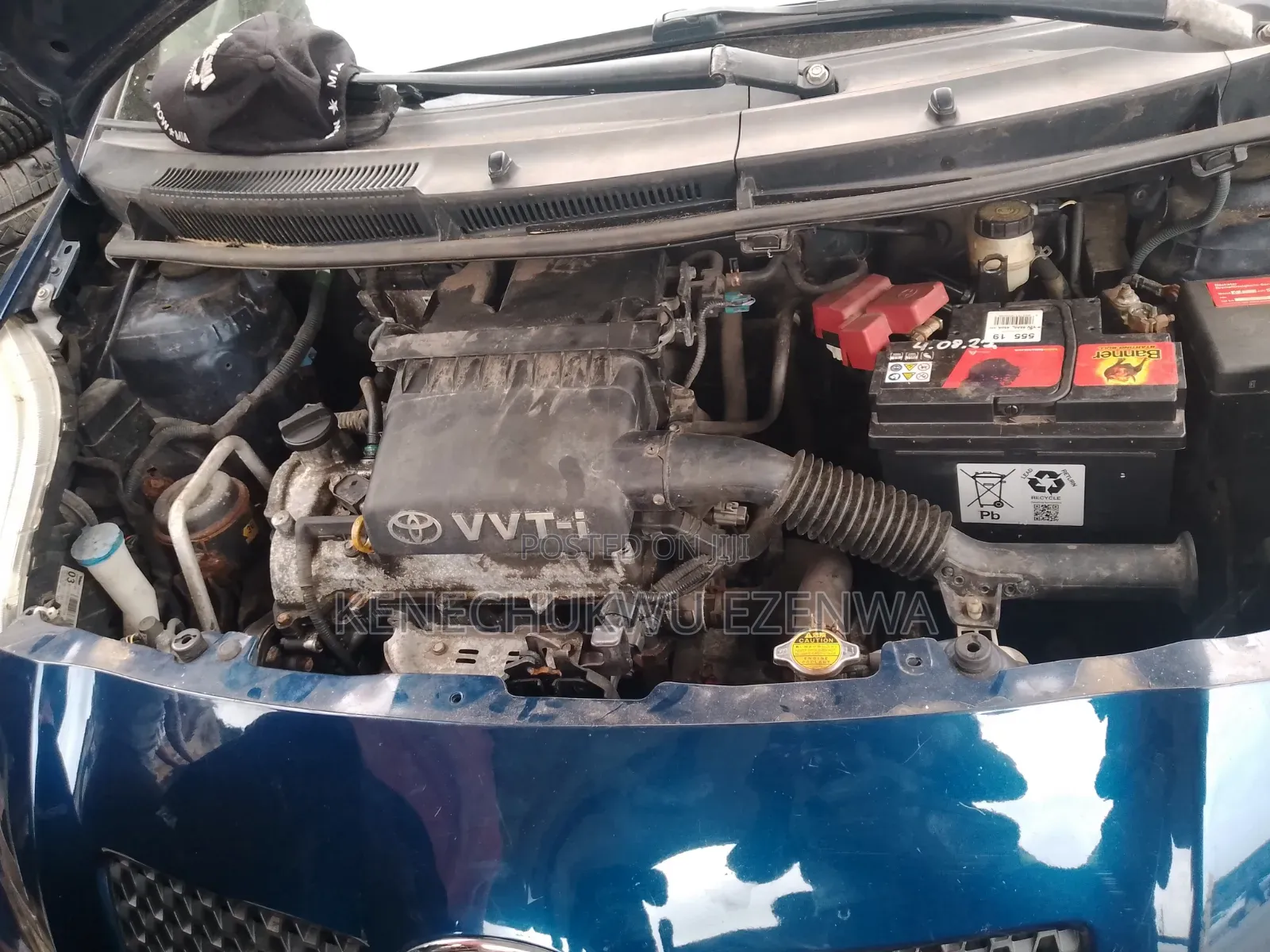 Toyota Yaris 2008 Blue