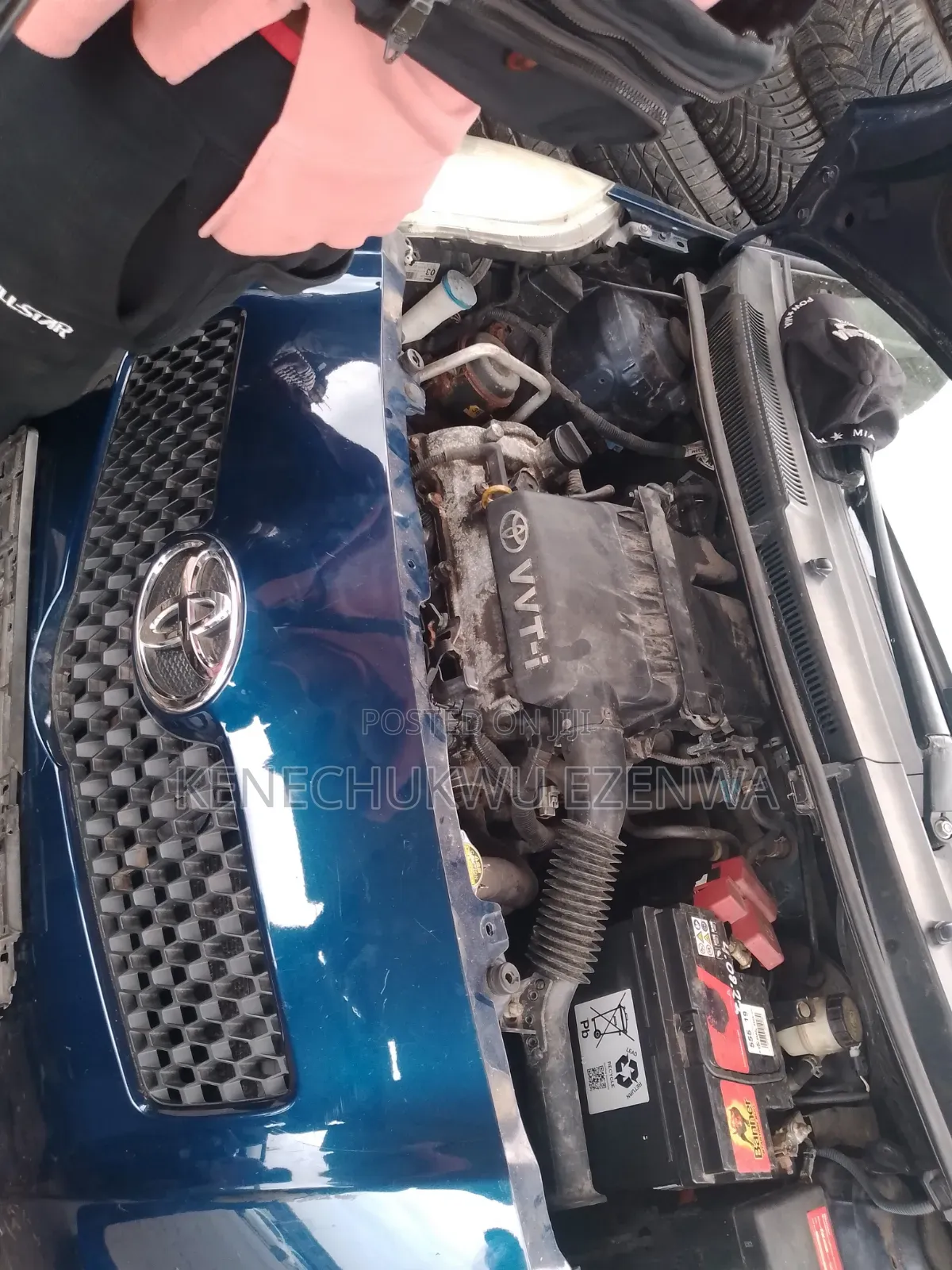 Toyota Yaris 2008 Blue