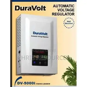Duravolt 5000kva Wall Mounted Digital Display Voltage Regulator-Avr