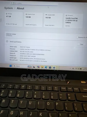 Laptop Lenovo ThinkPad T14s Gen 1 16GB Intel Core i7 SSD 512GB
