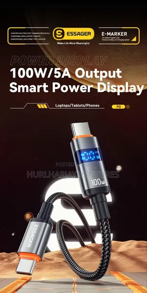 100w Digital Display Power Cable