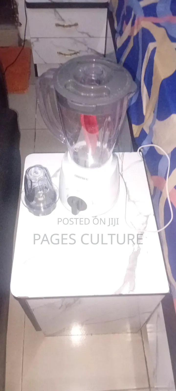 Slightly Used Transparent Blender