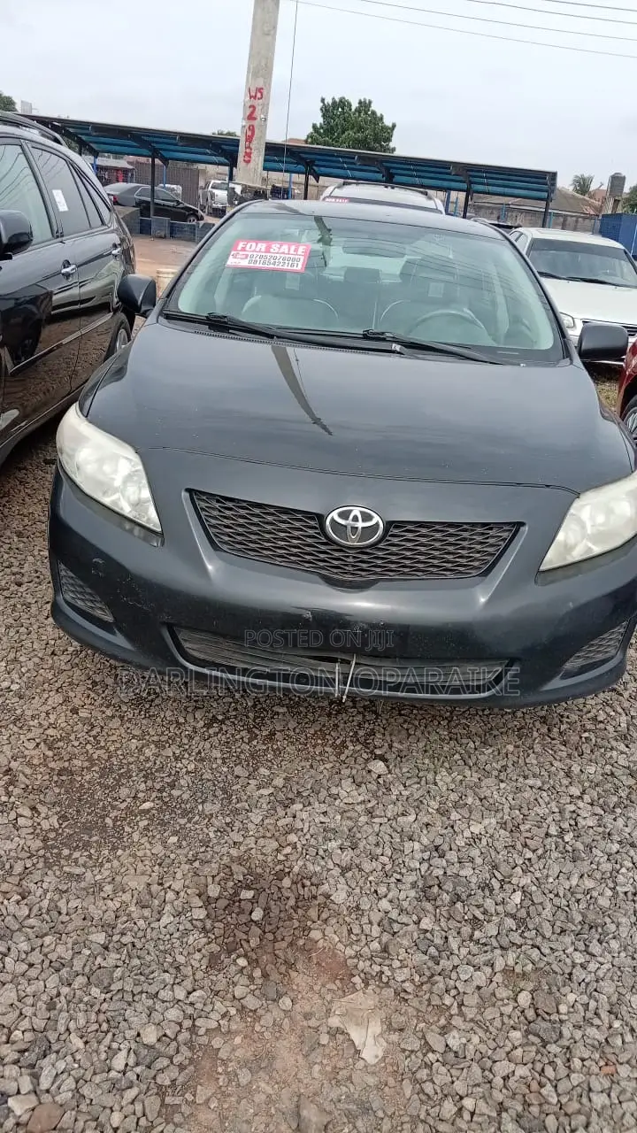 Toyota Corolla 2009 Black