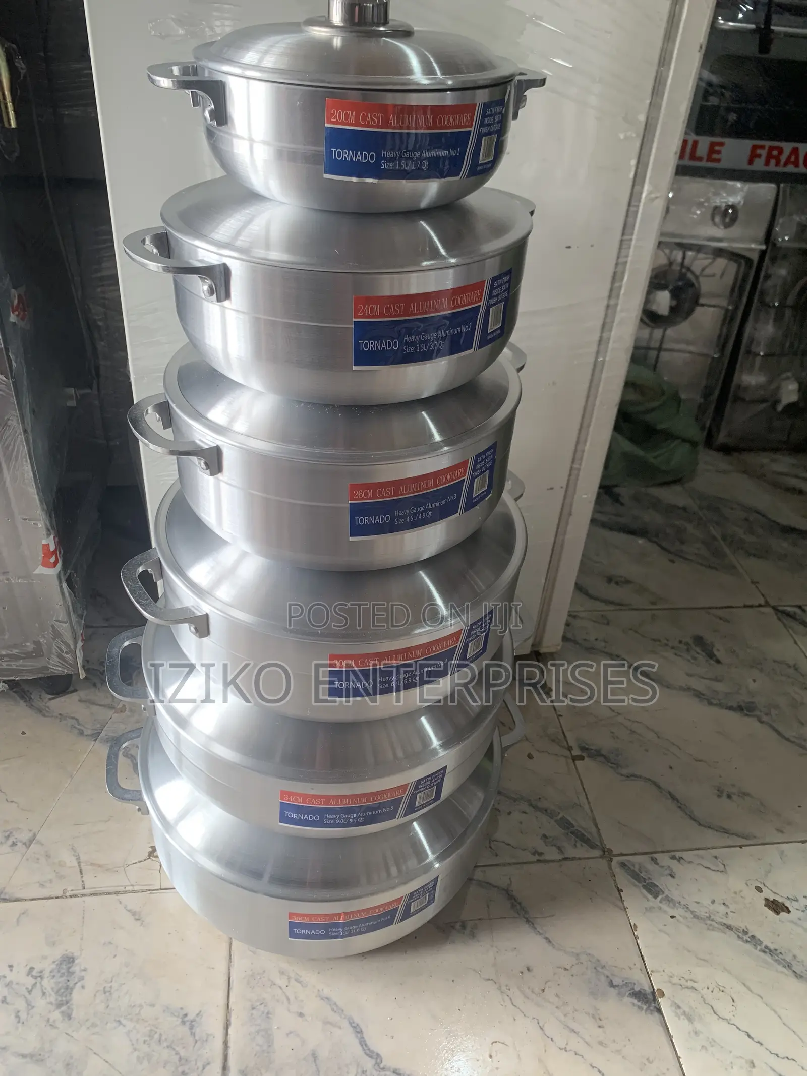 Cast Aluminum Pots