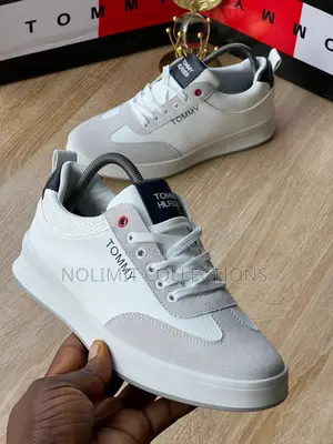 Men's Tommy Hilfiger Sneakers With White Soles