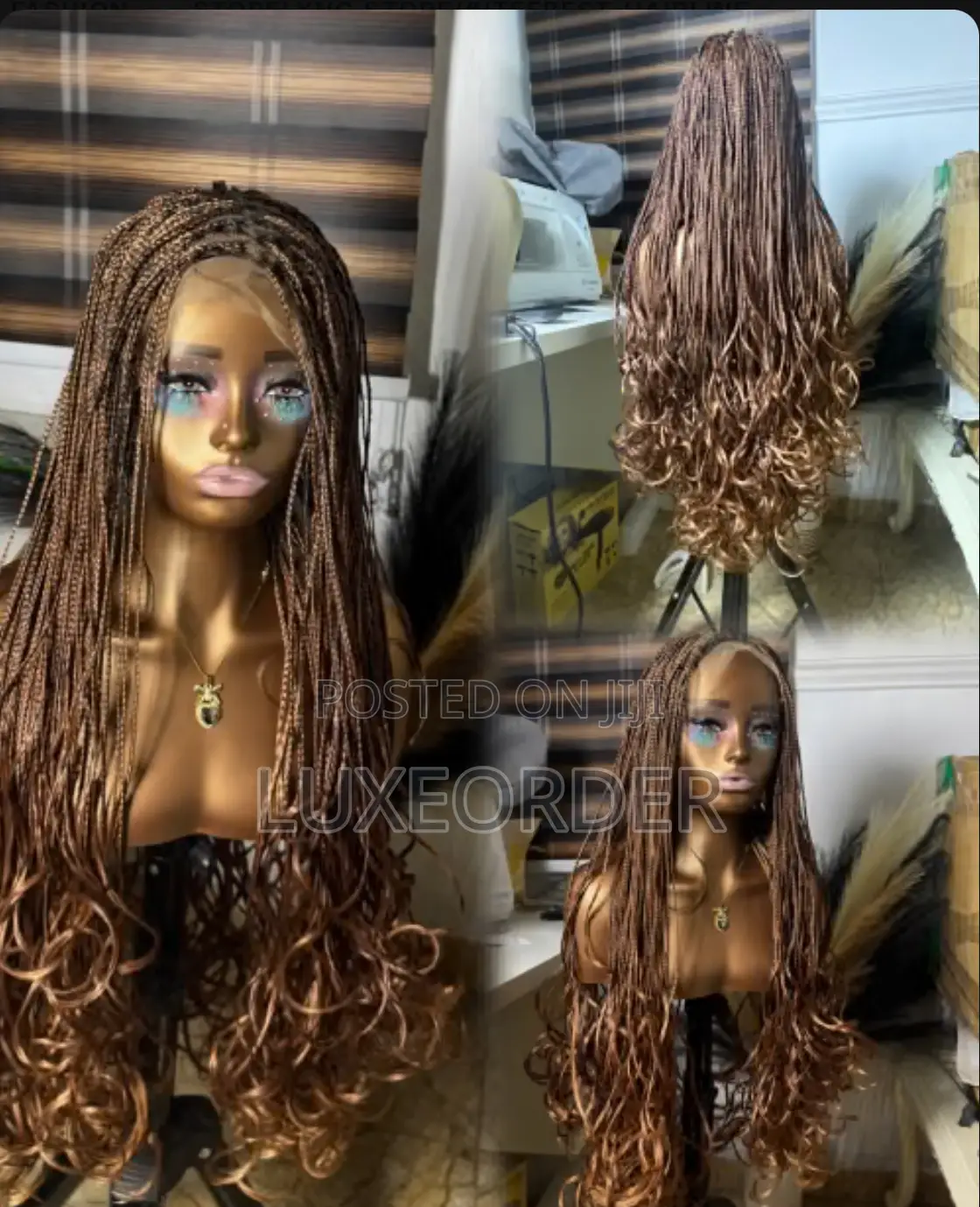 Ventilated Braided Wig