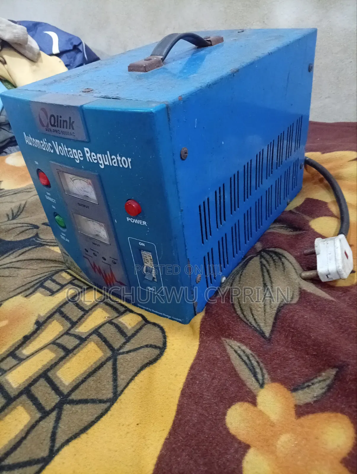 Qlink Automatic Voltage Regulator (Stabilizer) 5,000 WATTS