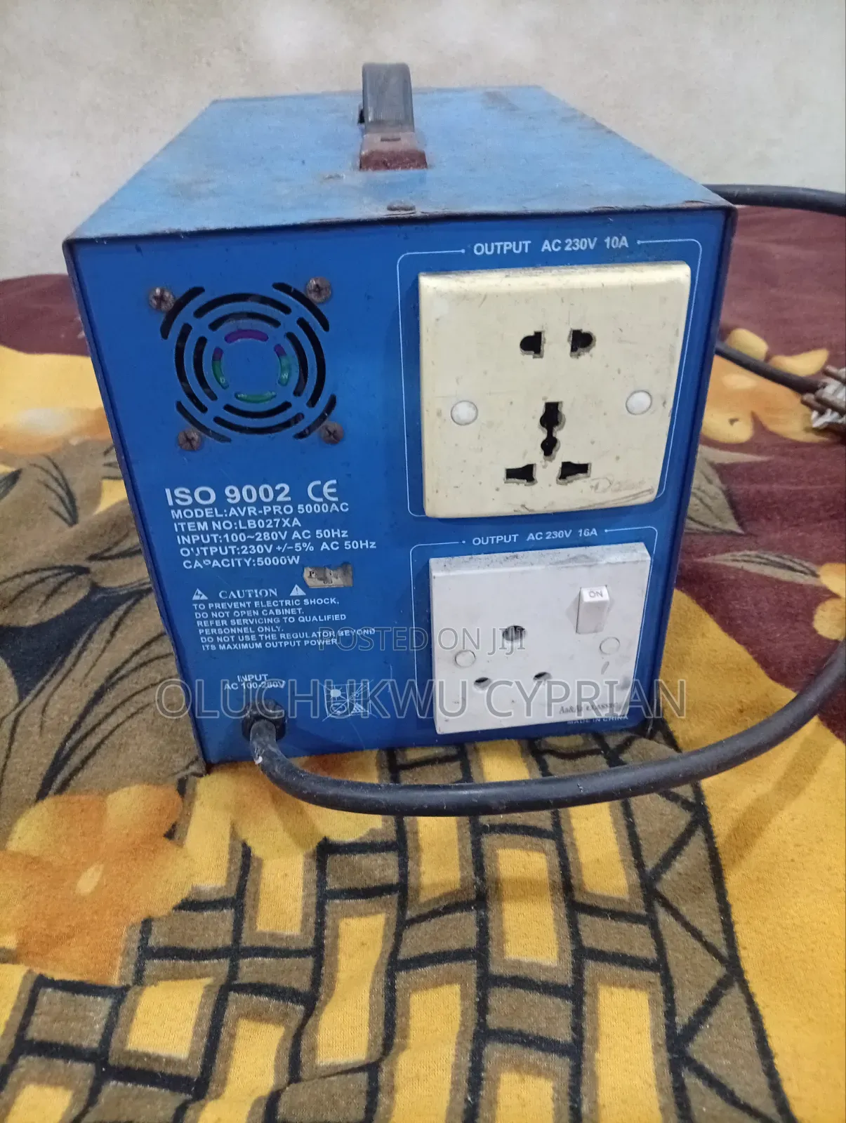 Qlink Automatic Voltage Regulator (Stabilizer) 5,000 WATTS
