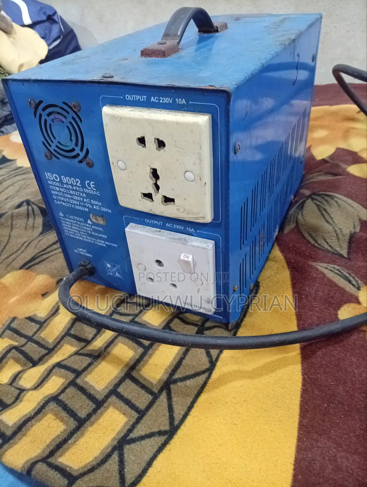 Qlink Automatic Voltage Regulator (Stabilizer) 5,000 WATTS