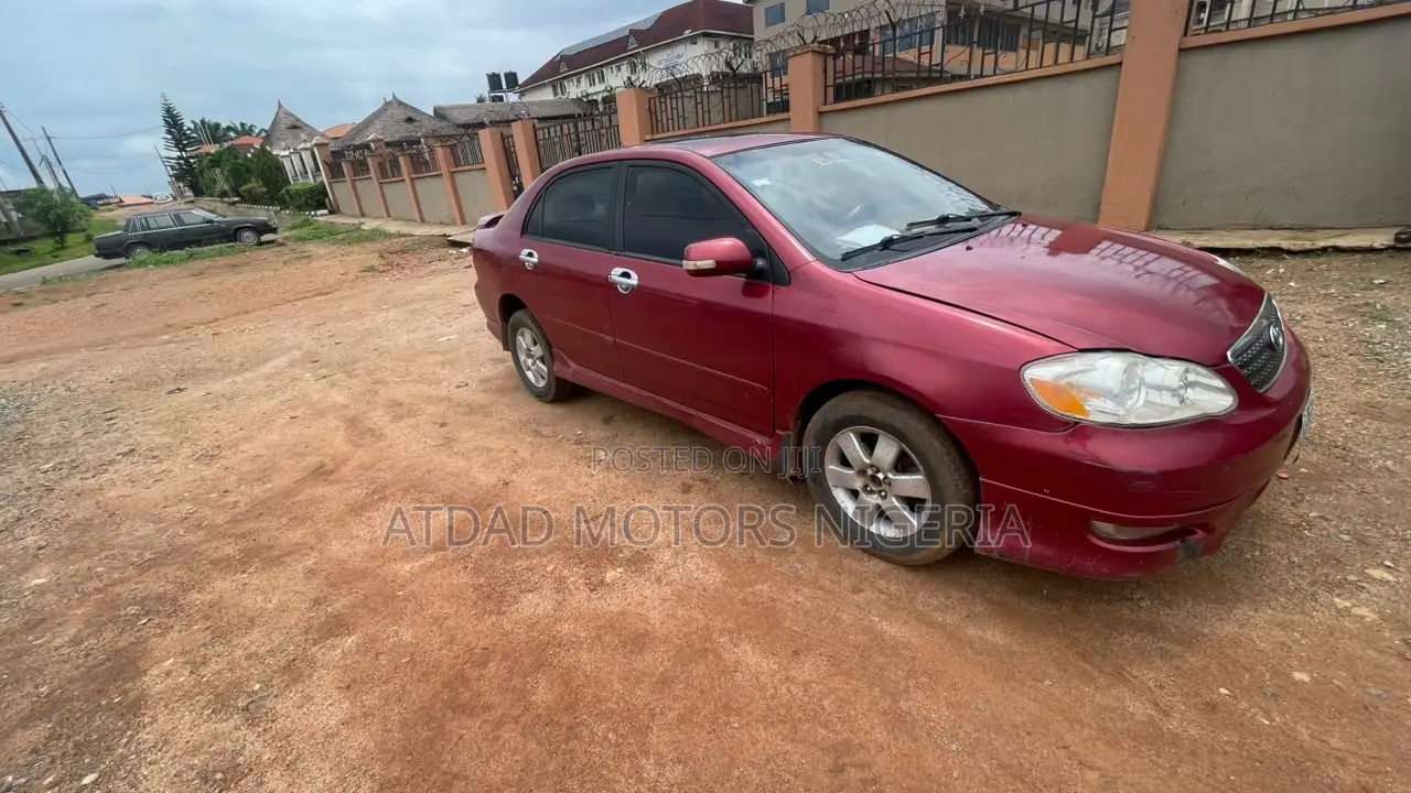 Toyota Corolla S 2005 Red