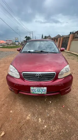 Toyota Corolla S 2005 Red