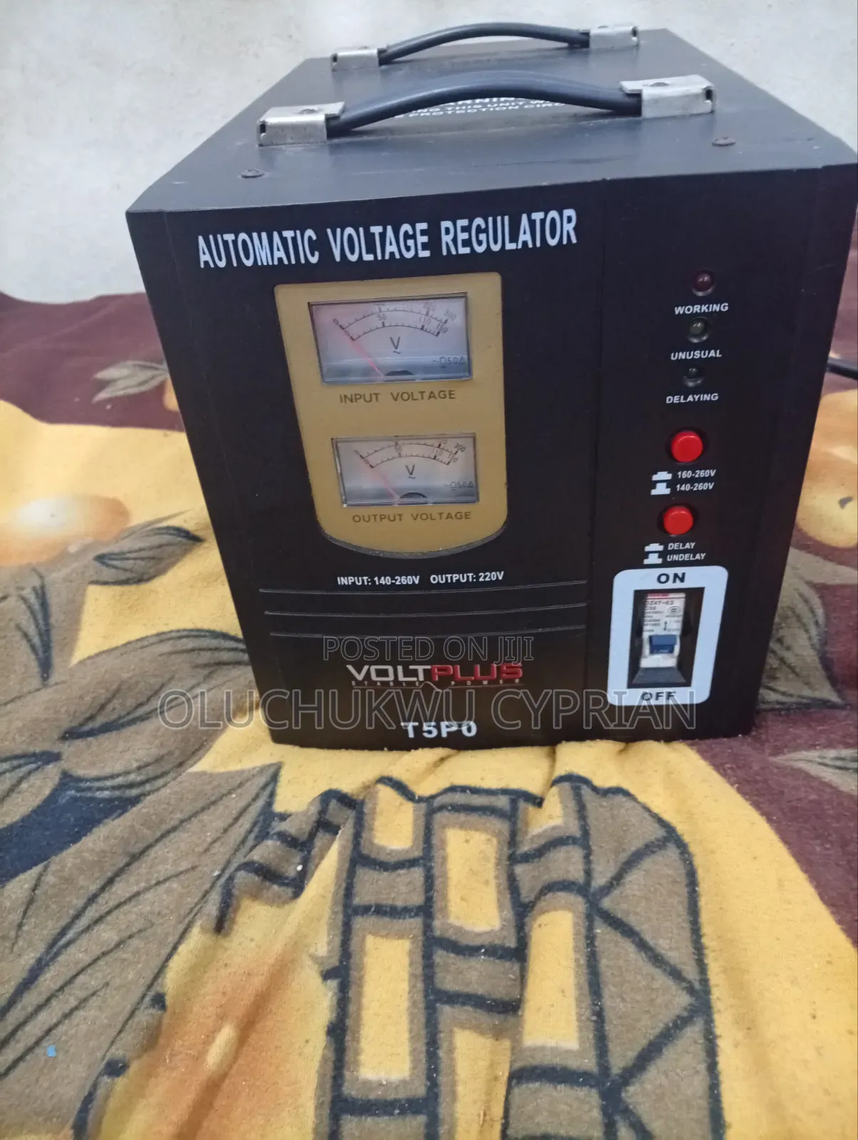 Voltplus Automatic Voltage Regulator 5000 Watts