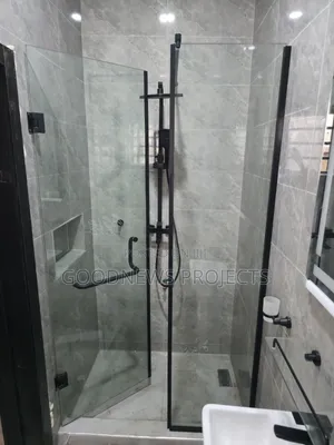 Frameless Straight Shower Enclosure