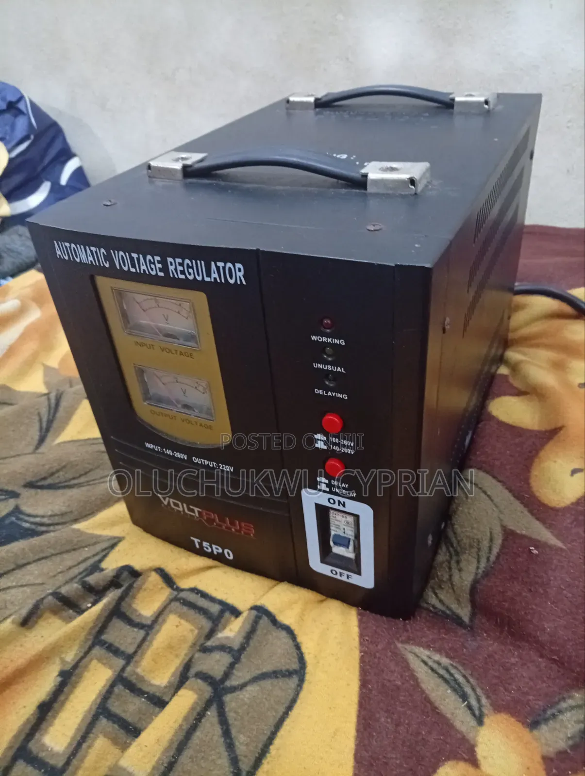 Voltplus Automatic Voltage Regulator 5000 Watts
