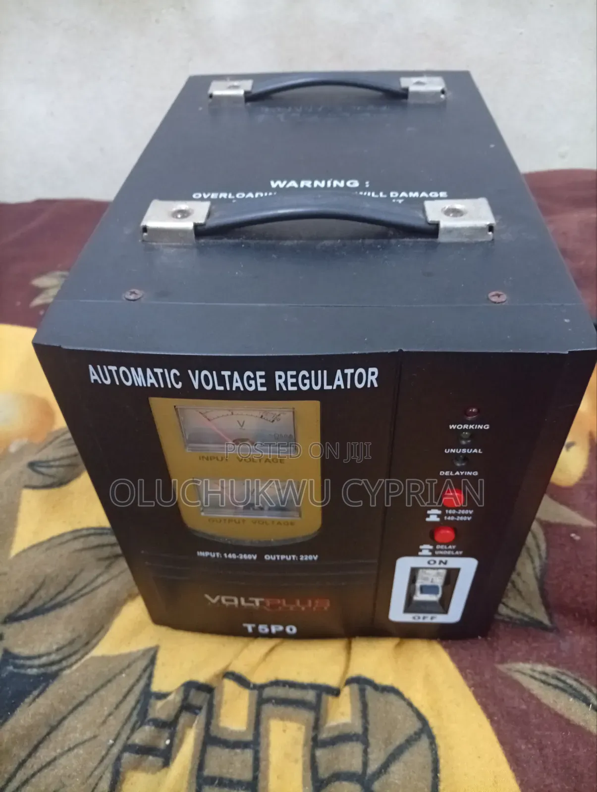 Voltplus Automatic Voltage Regulator 5000 Watts
