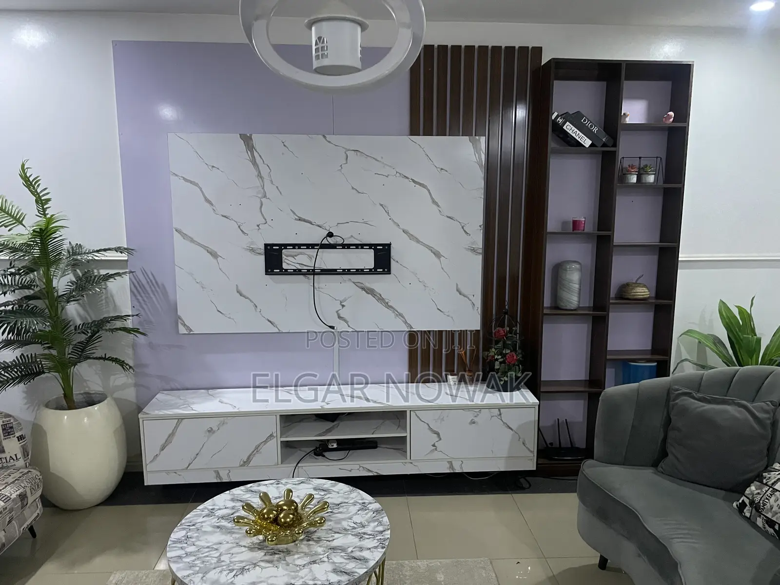 Floating TV Console