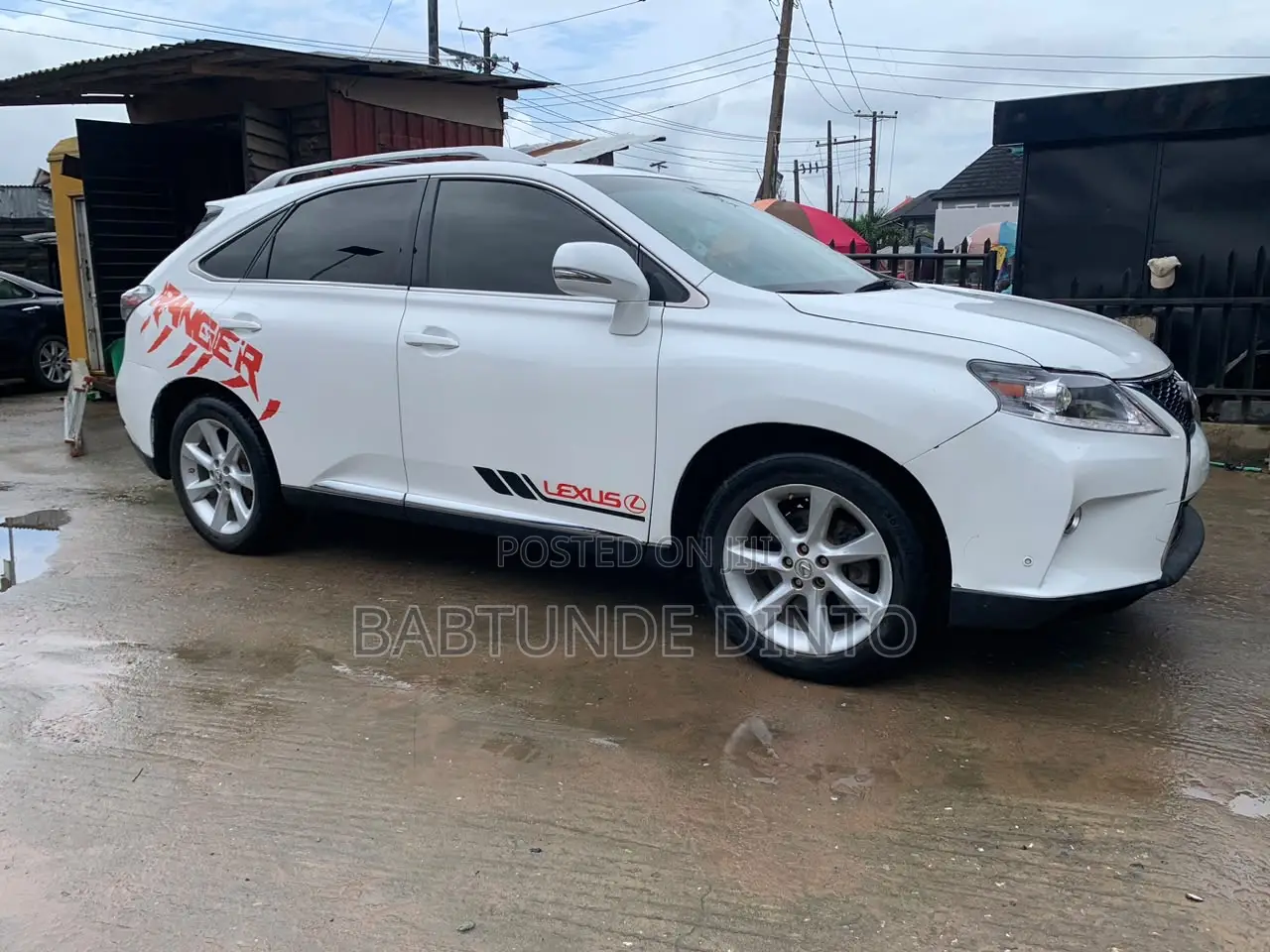 Lexus RX 2012 White