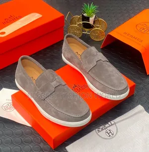 Hermes Suede Shoes