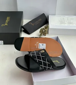 Billionaire Leather Slippers