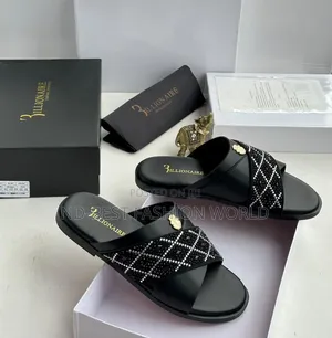 Billionaire Leather Slippers