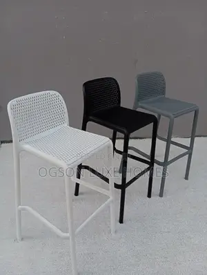 A Strong Plastic Bar Stool