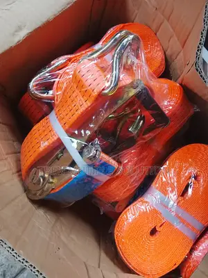 Heavy-Duty Ratchet Tie-Down Straps or Cargo Belt