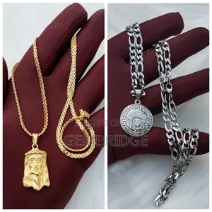 Romania Gold and 316l Necklace