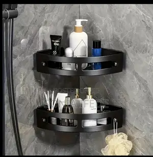 Upgraded Punch-Free Bathroom Triangle Corner Rack