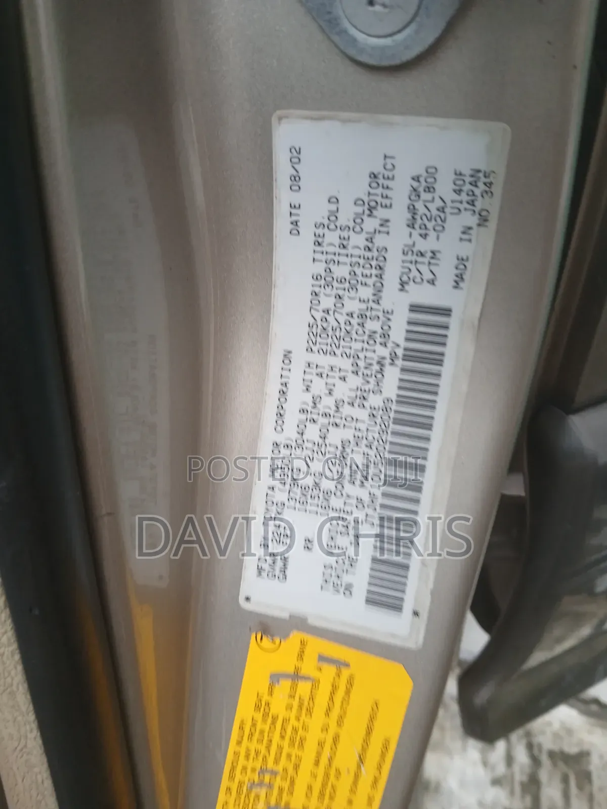 Lexus RX 2003 Gold