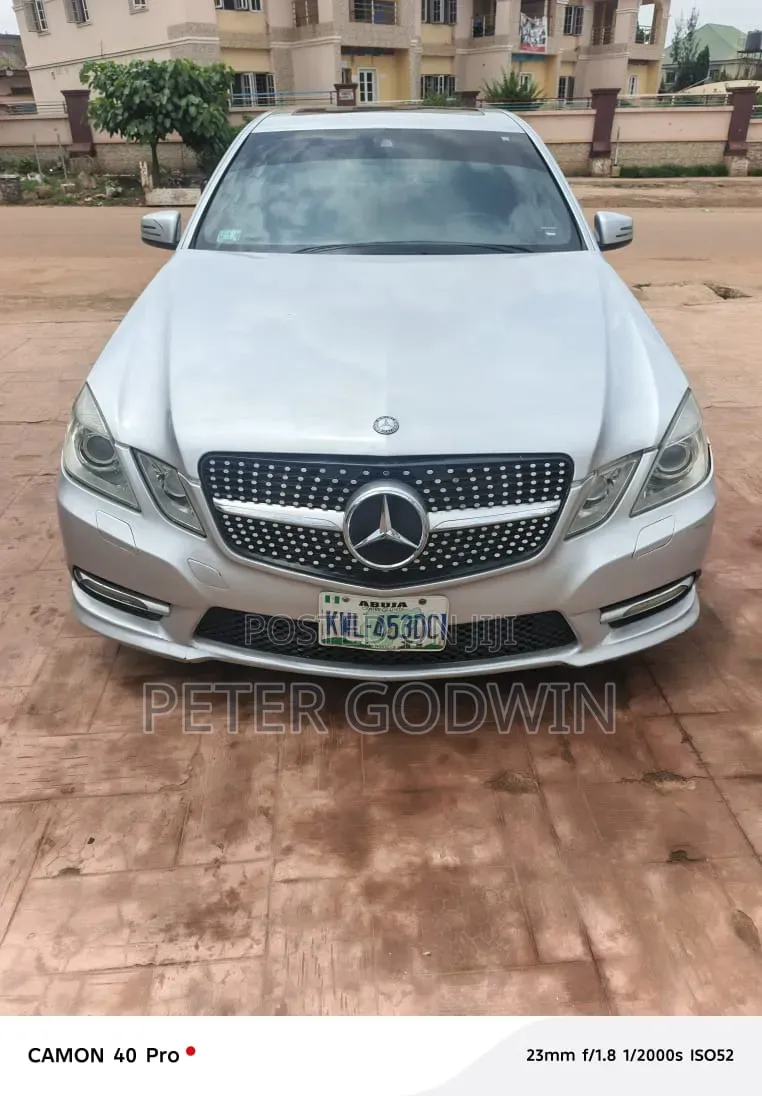 Mercedes-Benz E350 2010 Silver