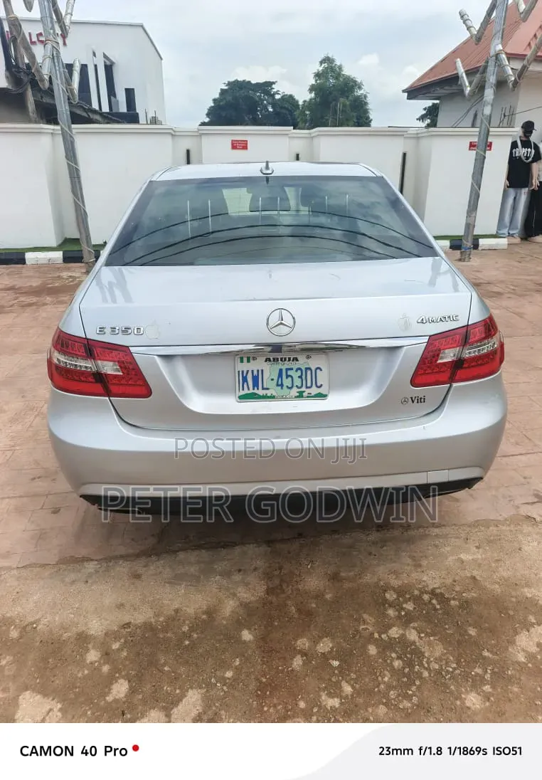 Mercedes-Benz E350 2010 Silver