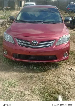 Toyota Corolla 2010 Red