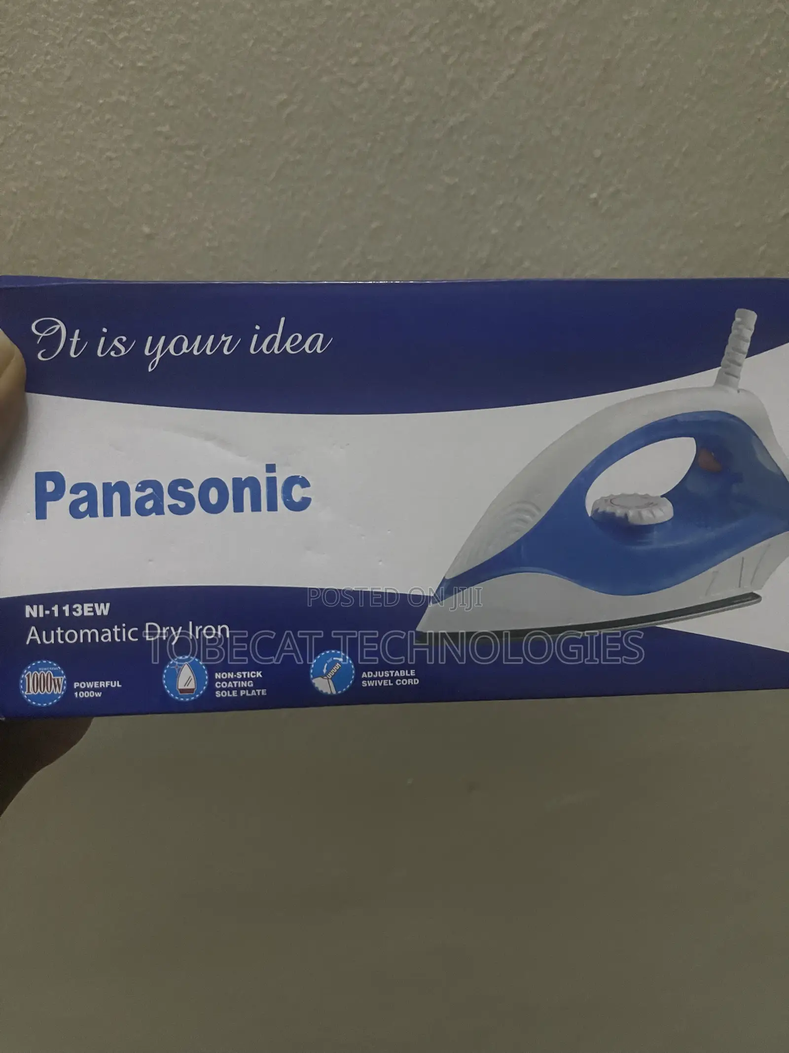 Panasonic Solar/ Electrical Pressing Iron