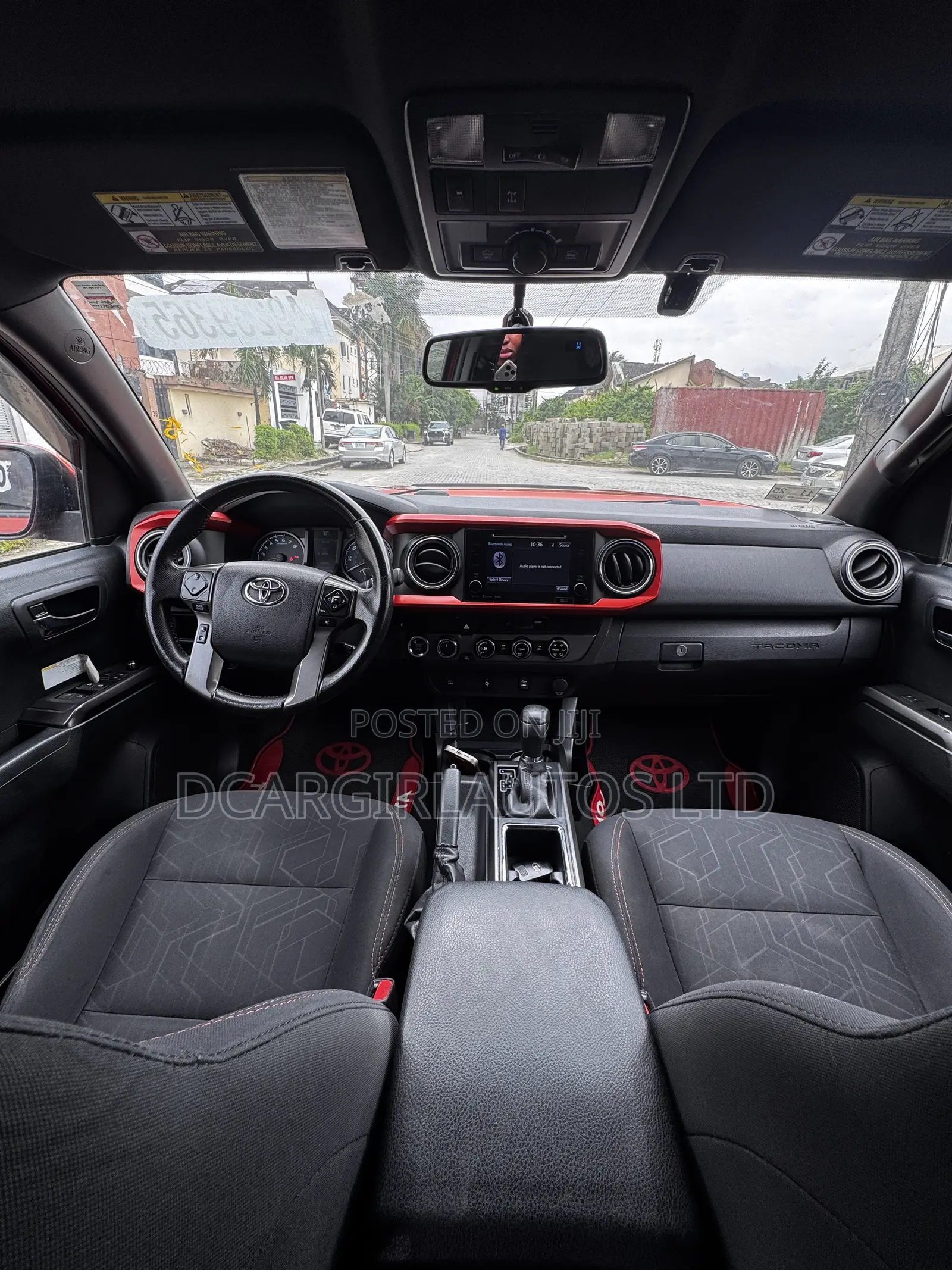 Toyota Tacoma 2017 Orange