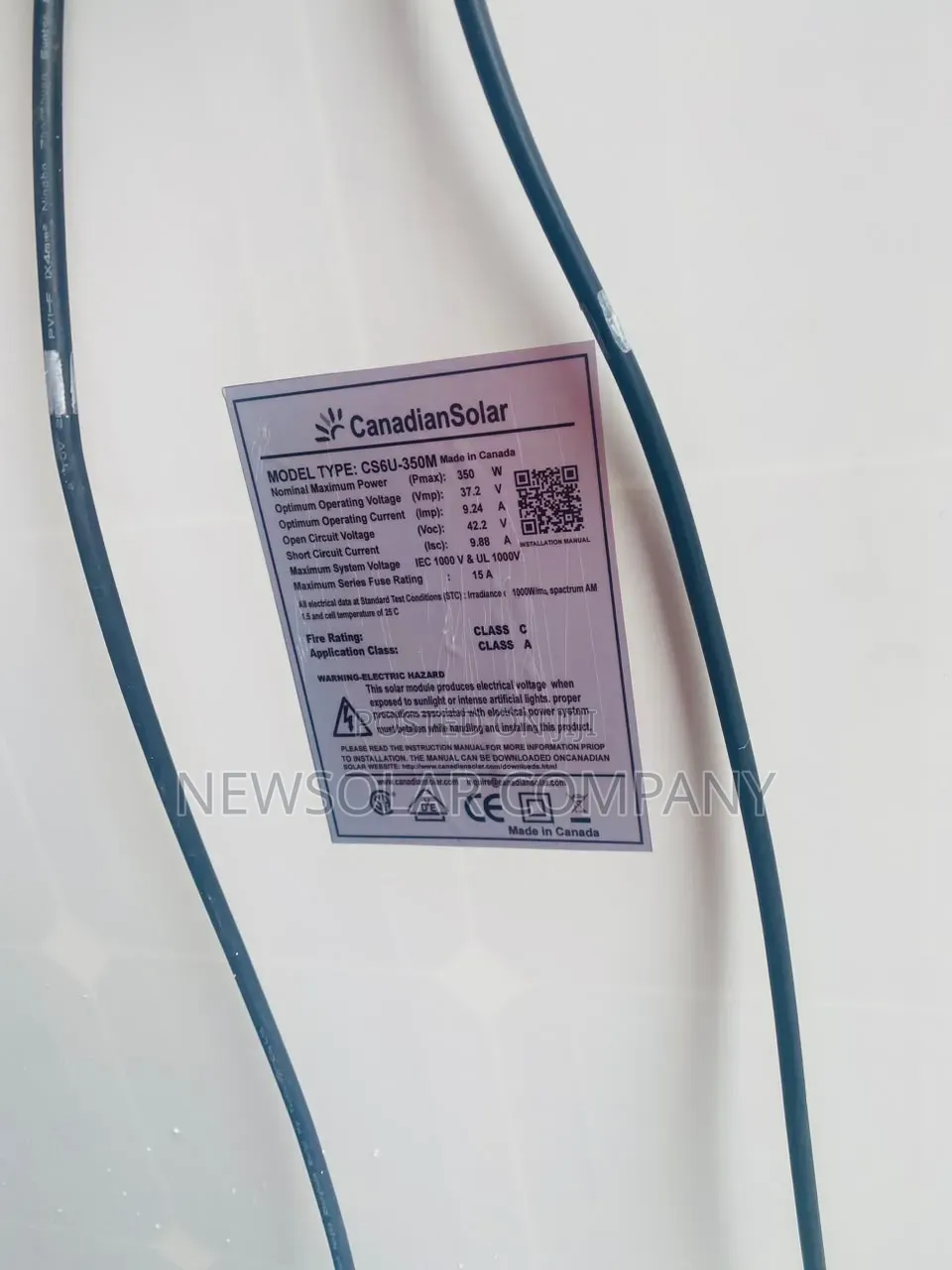 350W Canadian Solar Panel