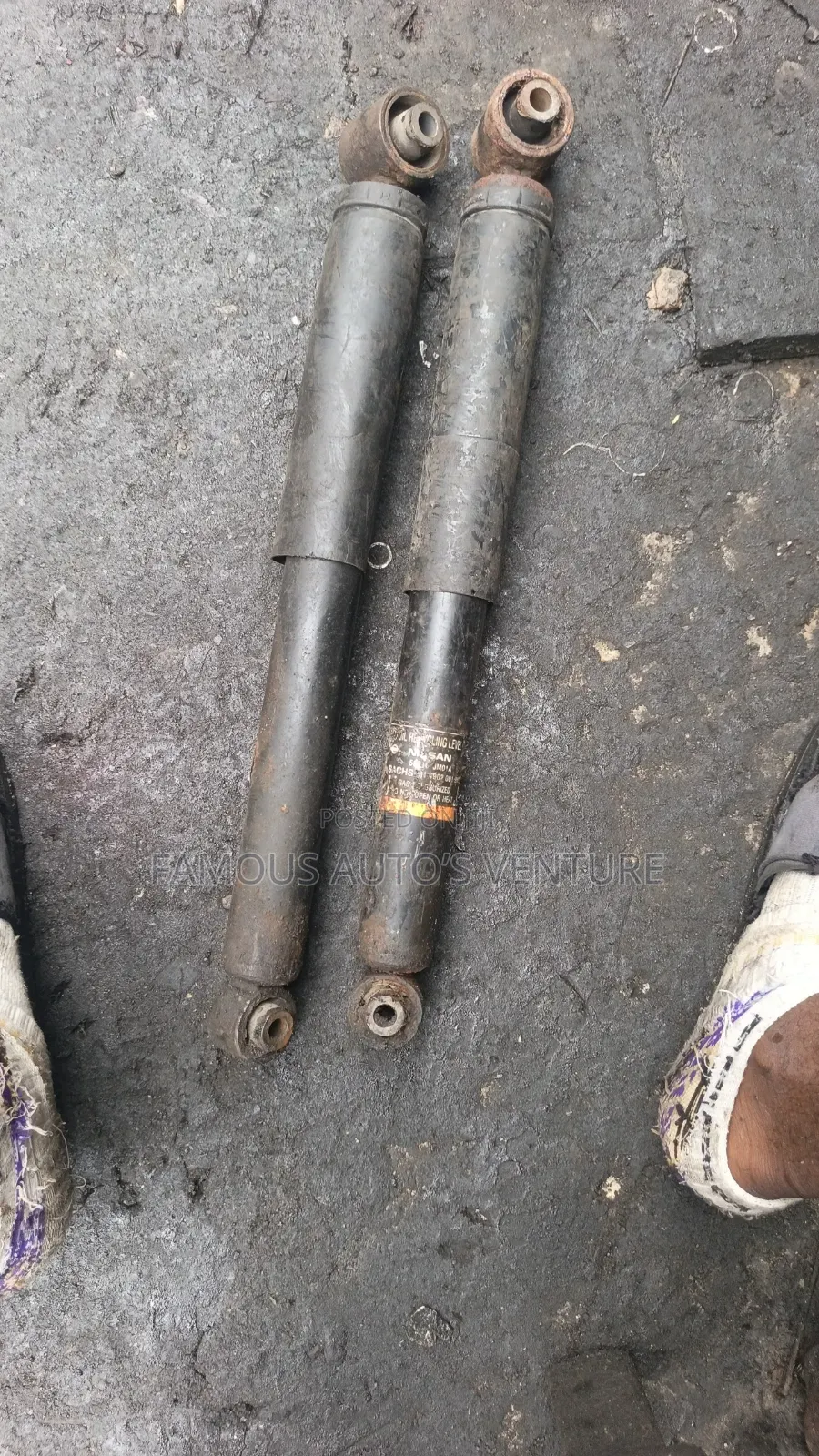 Shock Observer Nissan Rogue 2008 Back