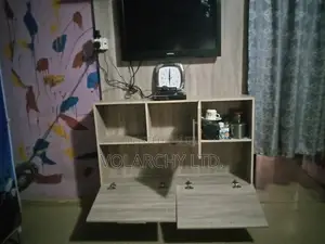 HDF Wall Unit TV Shelf