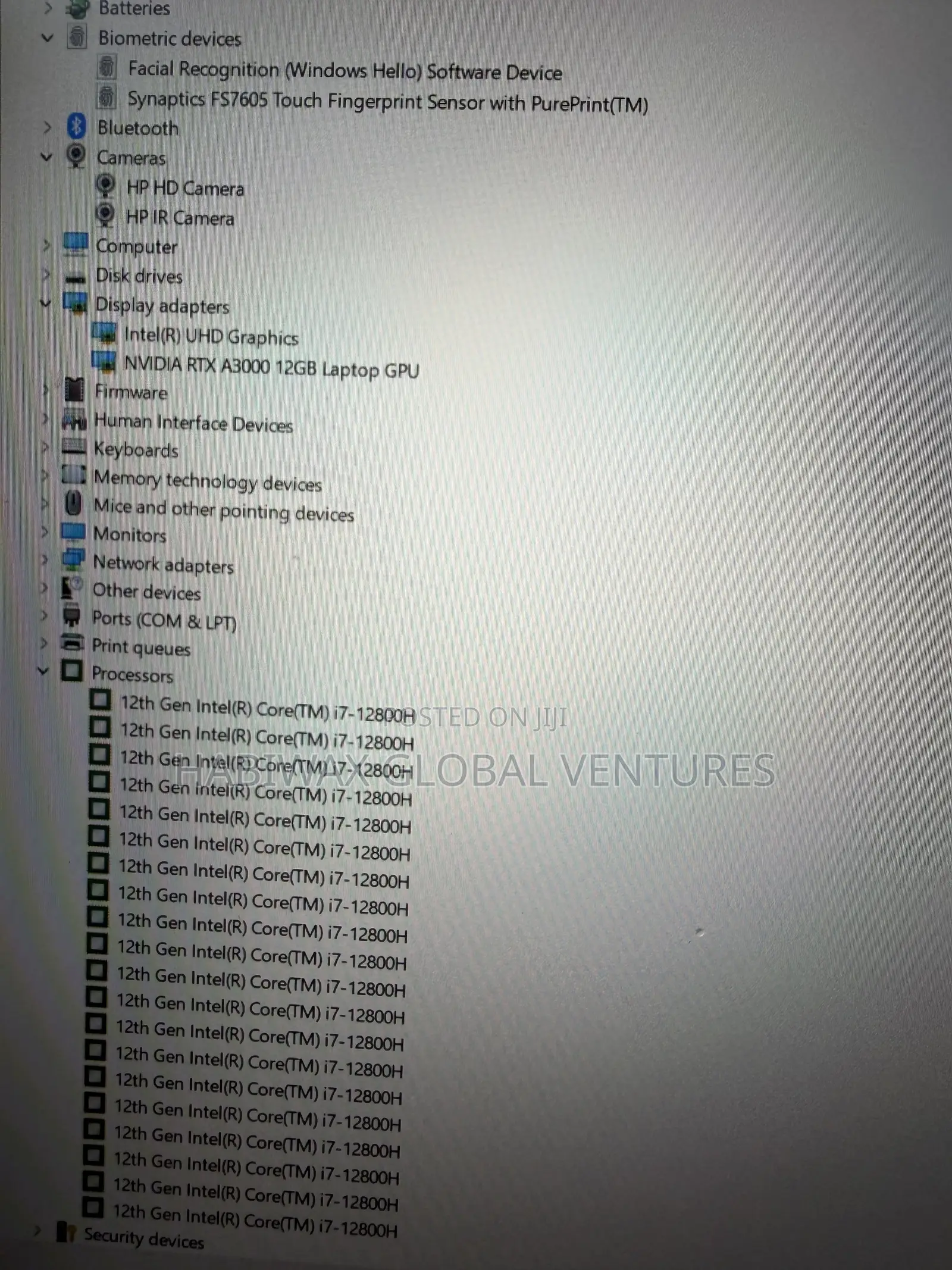 Laptop HP ZBook Studio 32GB Intel Core i7 SSD 1T