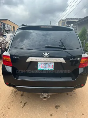 Toyota Highlander Sport 4x4 2009 Black