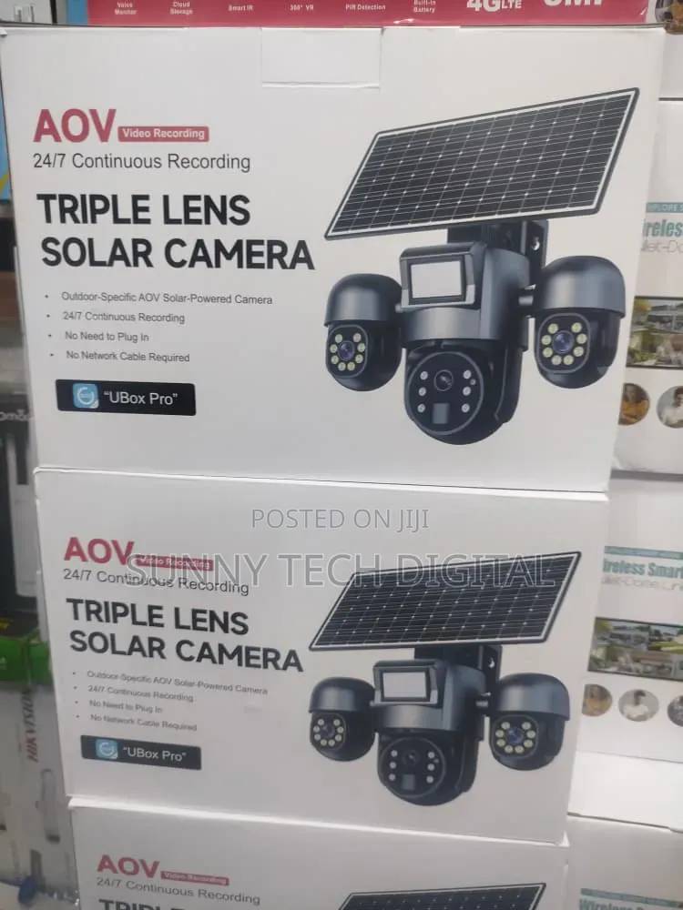 3lens 4g Ubox Solar PTZ Camera