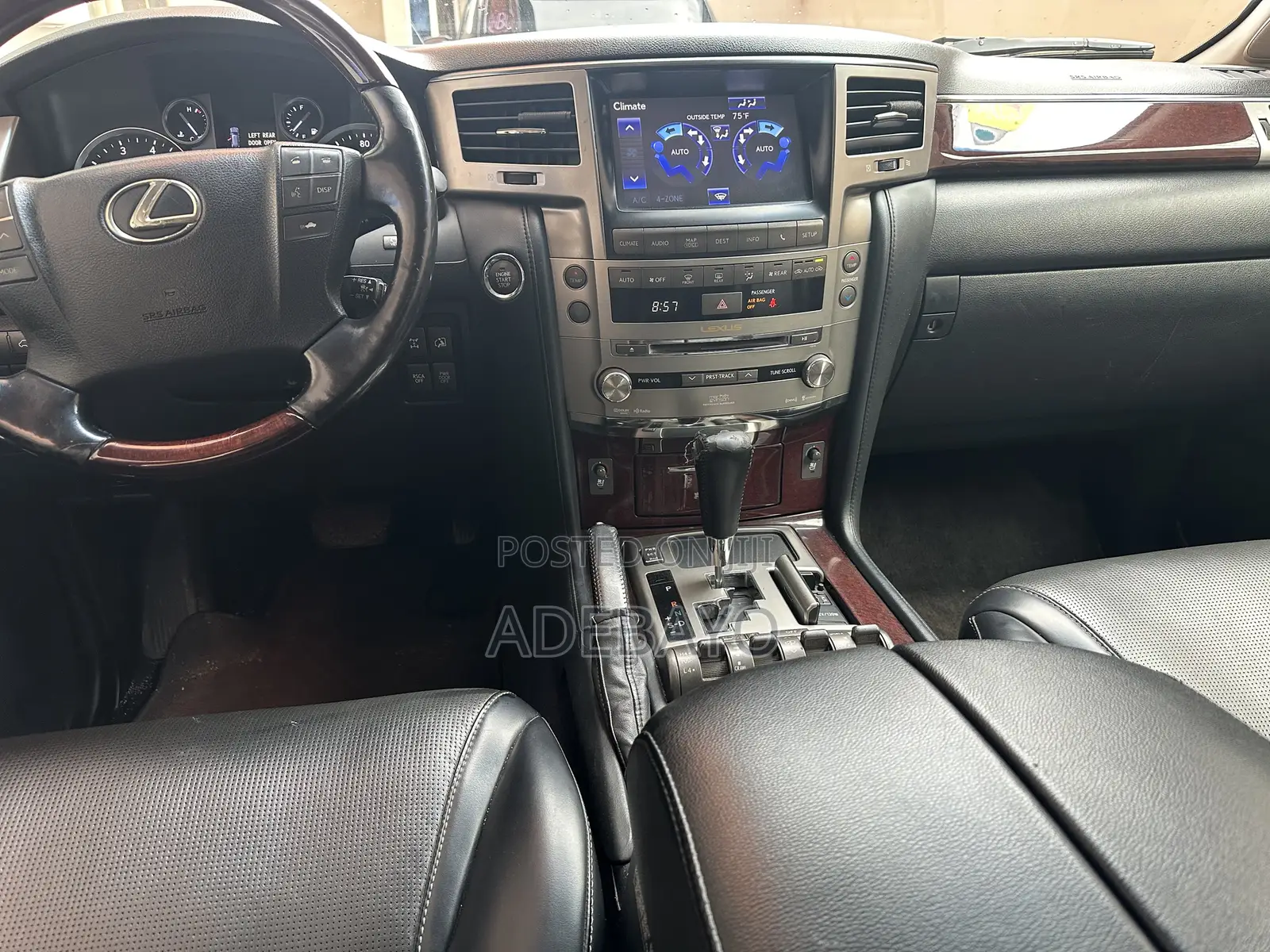 Lexus LX 570 AWD 2014 Gray