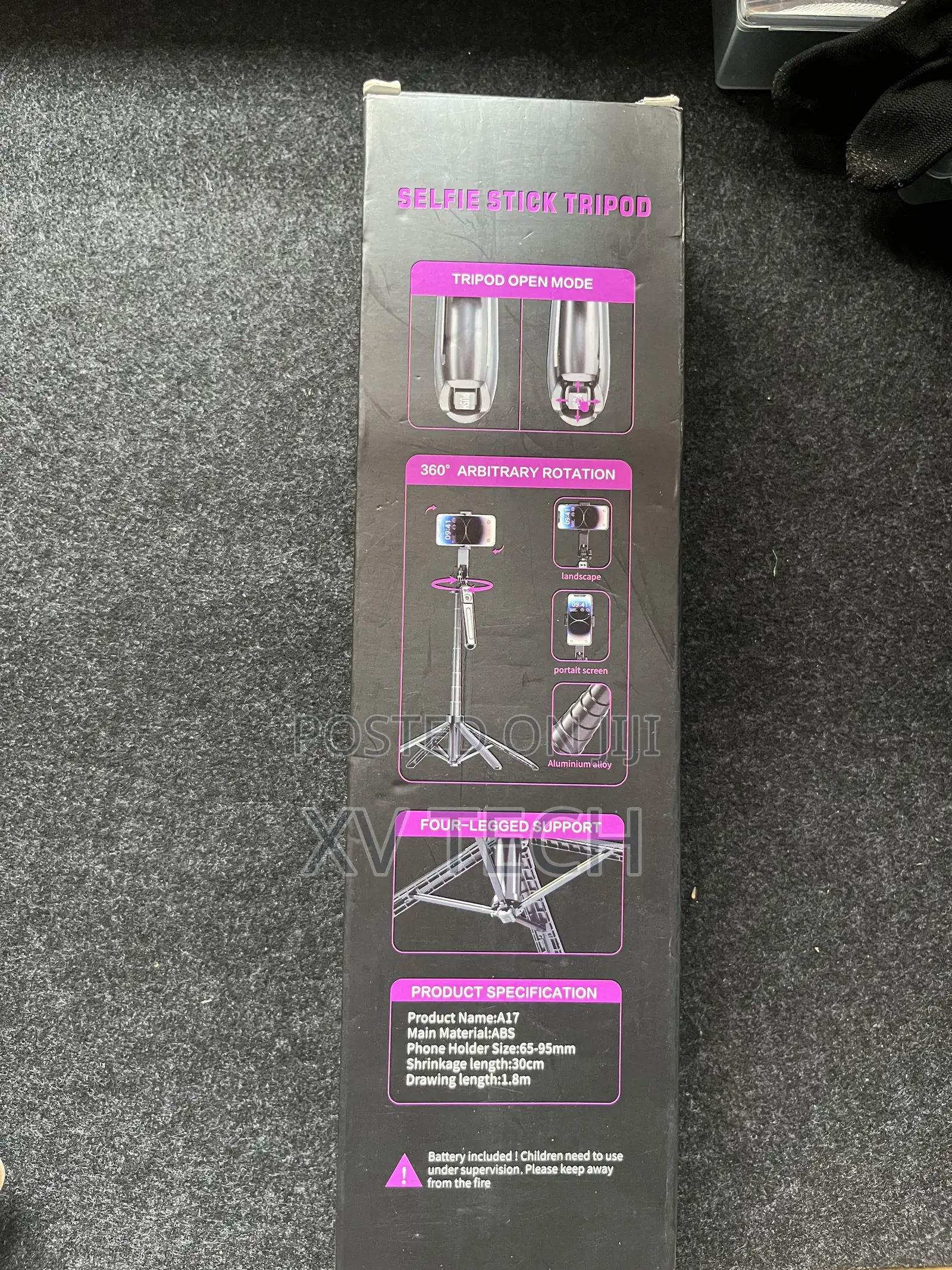 A17 Tripod Stand (With Bluetooth Control)