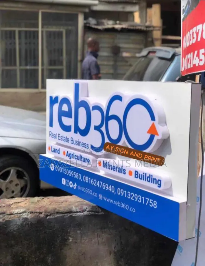 3D Signage Production