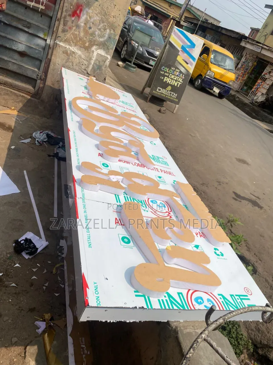 3D Signage Production