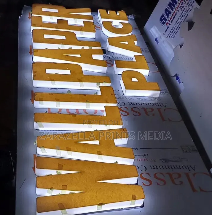 3D Signage Production
